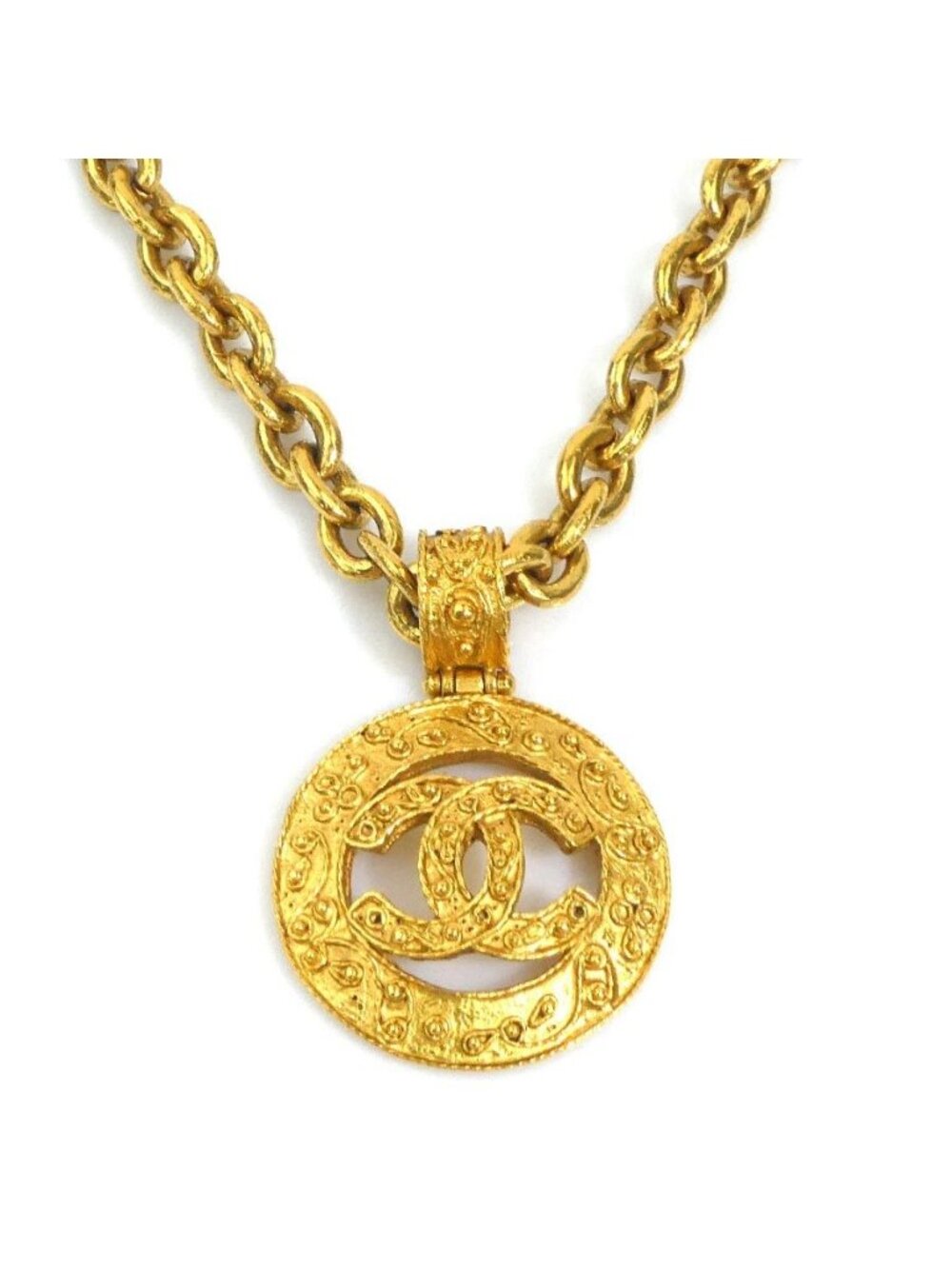 Chanel Necklace CC Logo